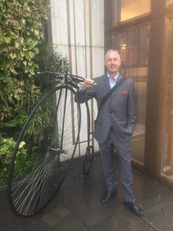 Apparently, this is Graham’s new bike for the Charity ride!!
