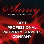 Surrey Property Awards Best Professional Property Services Company