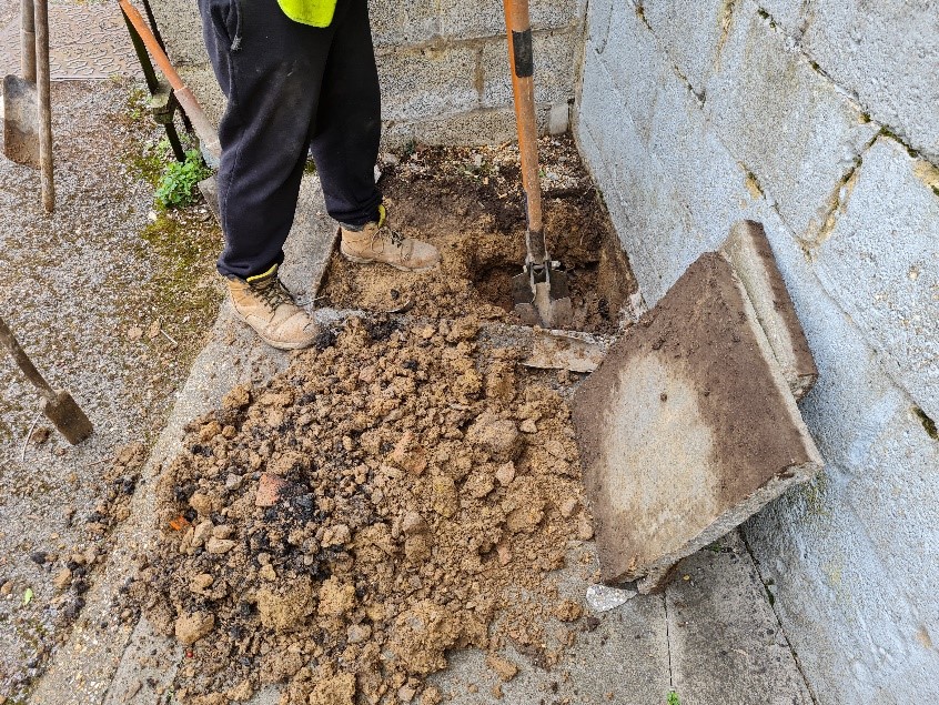 Retaining Wall Investigation : Business Park, Surrey
