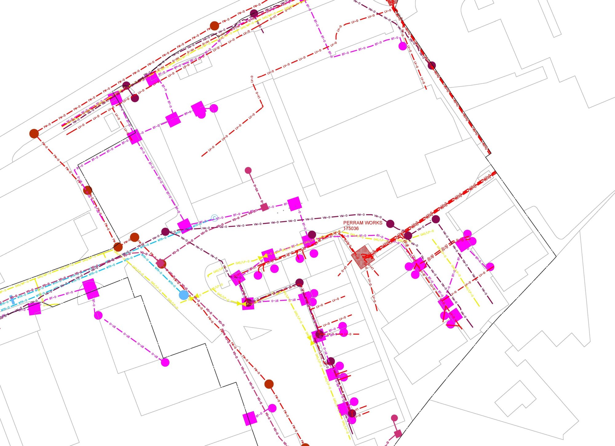Utility Plan Digitisation in CAD (GLASS)
