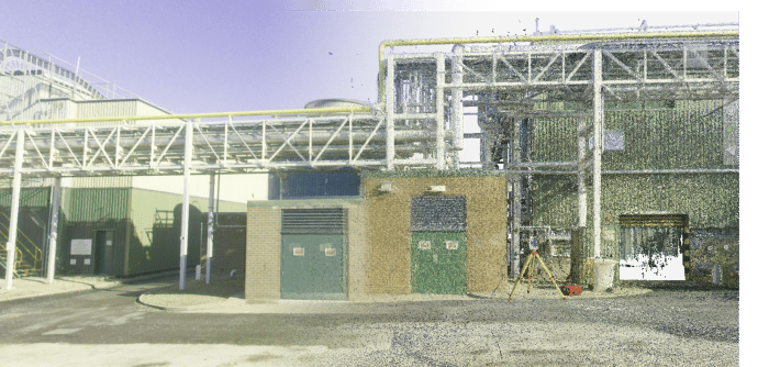 Piramal real to point cloud