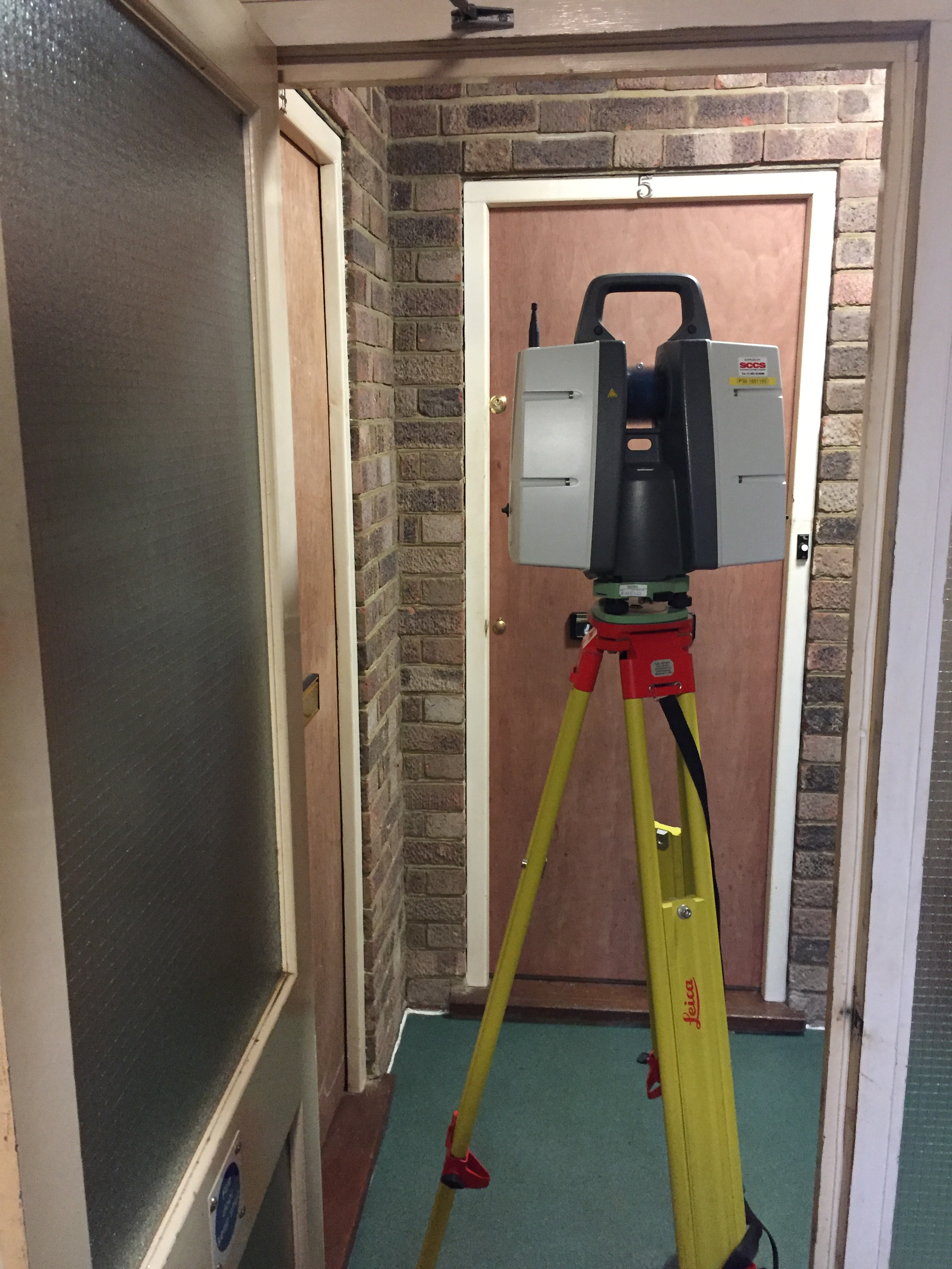 measured survey equipment