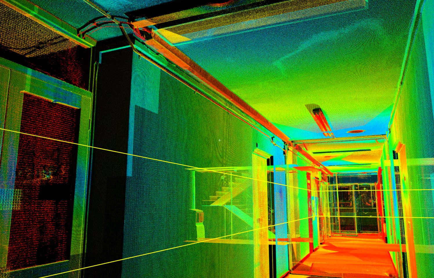 overhead services laser scanning